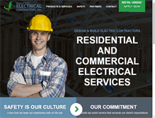 Tablet Screenshot of design-electric.net